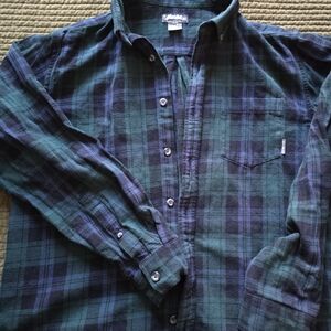 Eddie Bauer Flannel Black Watch  Shirt